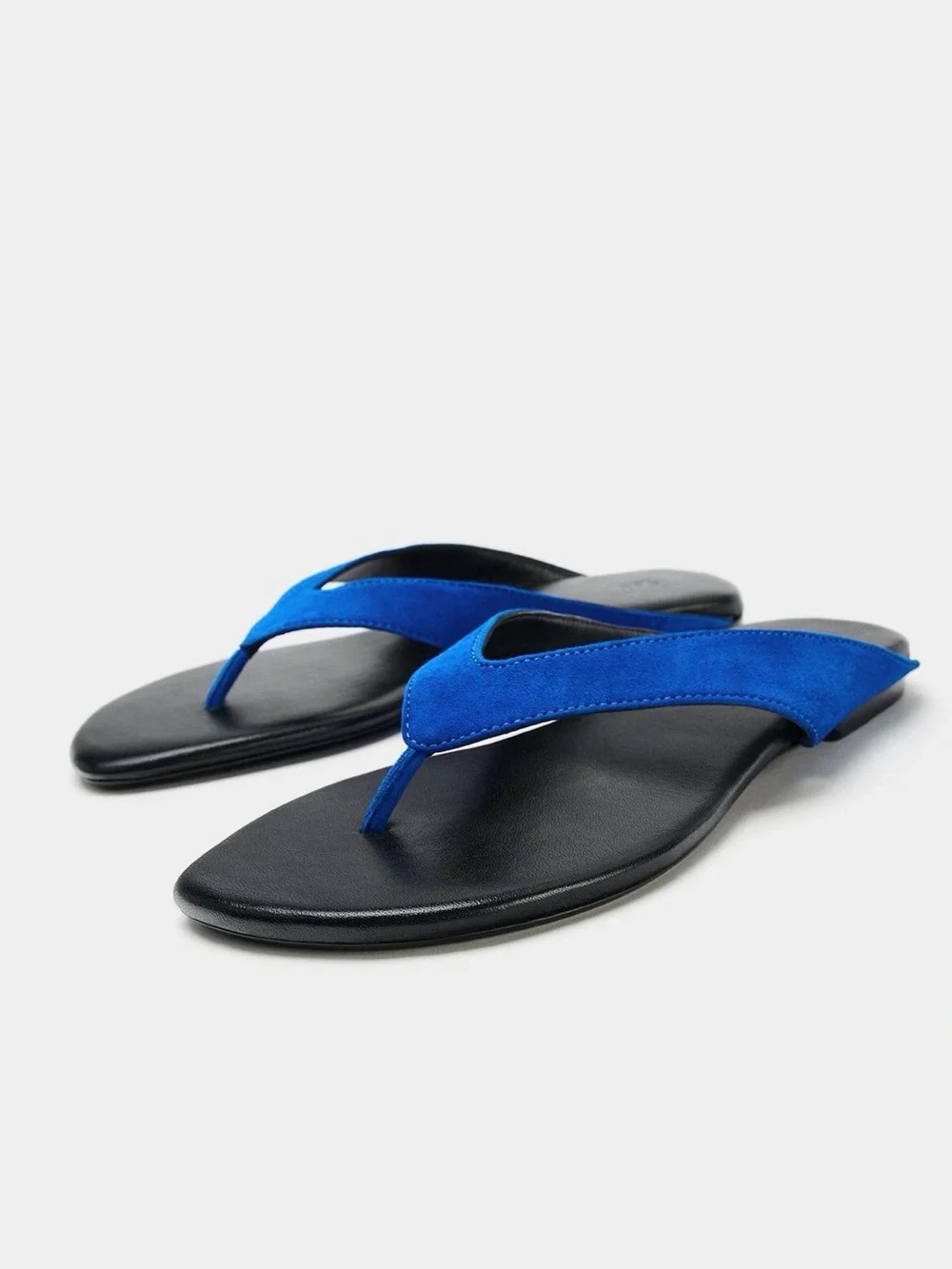 Zara Flat Leather Sandal